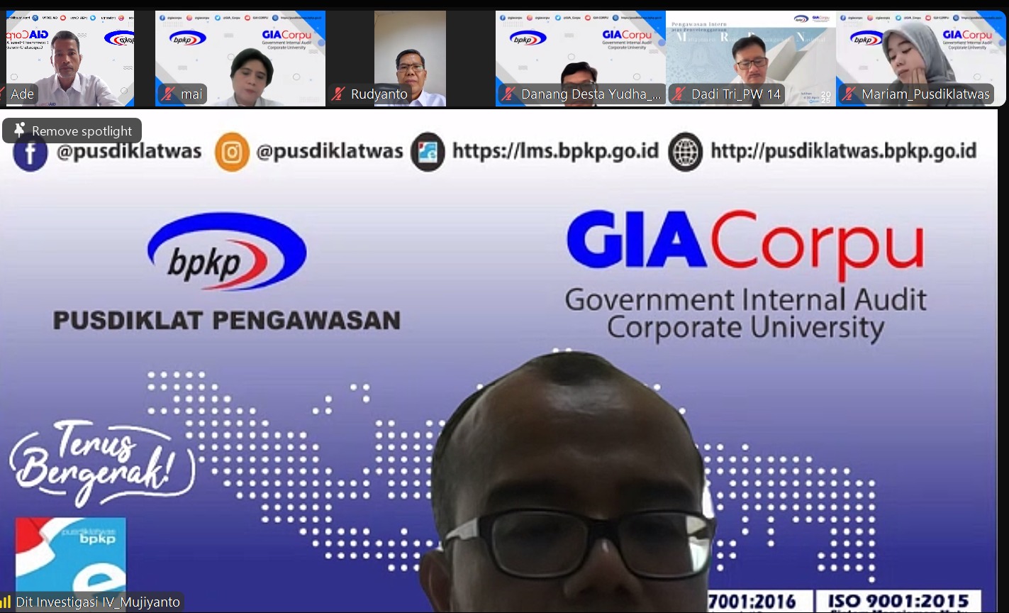 Pelatihan Auditing Manajemen Risiko Pembangunan Nasional Batch 1