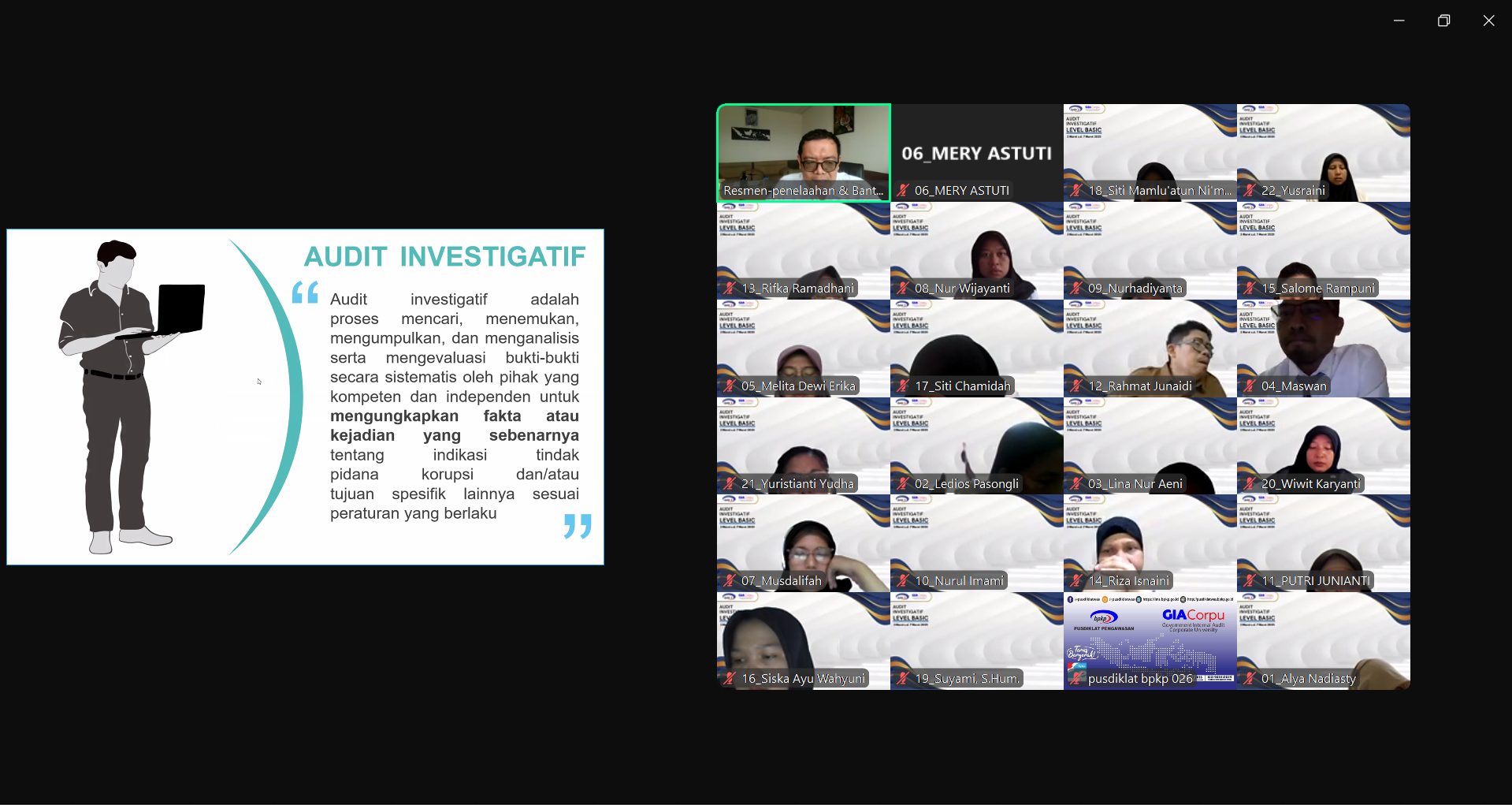 Audit Investigatif Level Basic 