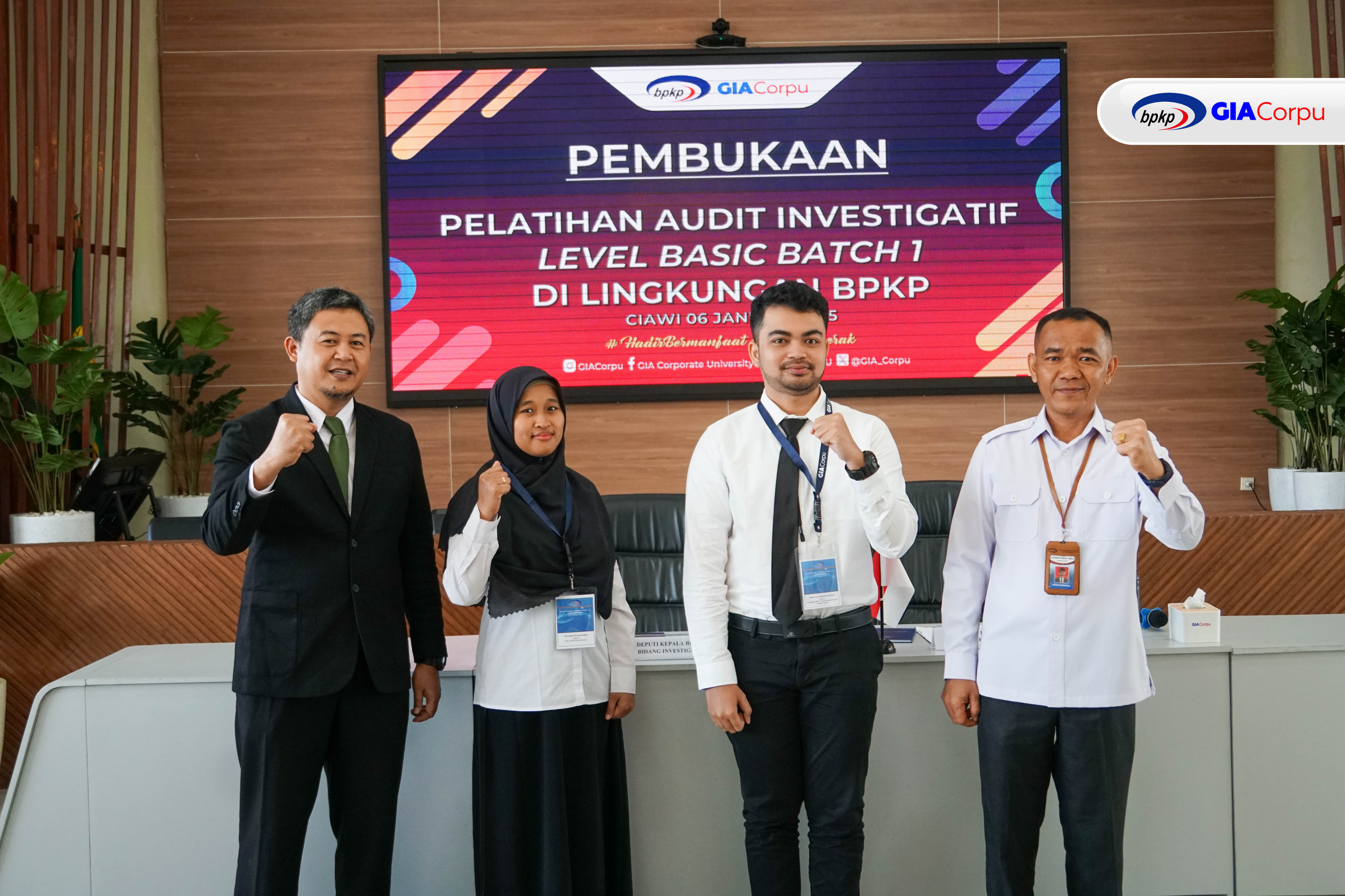 Audit Investigatif Level Basic Batch 1 di Lingkungan BPKP