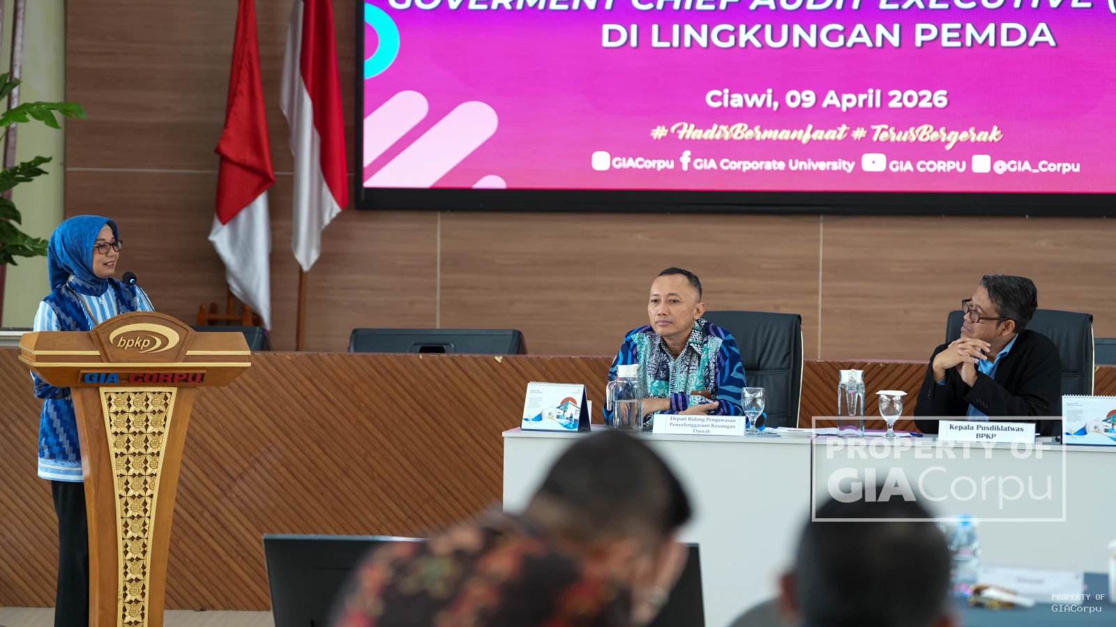 Pelatihan dan Sertifikasi CGCAE (Certification of Goverment Chief Audit Executive) Pemda