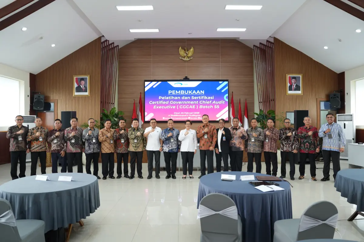 Perkuat Sinergi Pengawasan, Pusdiklatwas BPKP Gelar Pelatihan CGCAE bagi Pimpinan APIP TNI