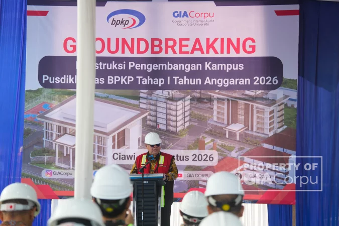 Langkah Nyata Perkuat Pengawasan Intern, BPKP Laksanakan Groundbreaking Tahap I Kampus Pengawasan