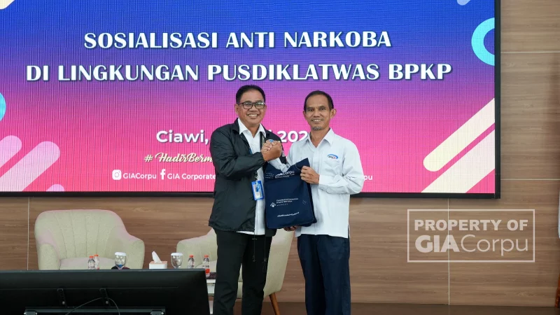 Pusdiklatwas BPKP Gelar Sosialisasi Anti-Narkoba Bersama BNN