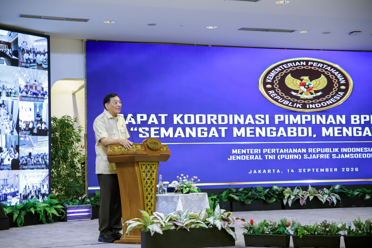 Menhan Sjafrie: BPKP Harus Kuat, Jangan Ragu Jalankan Tugas Negara