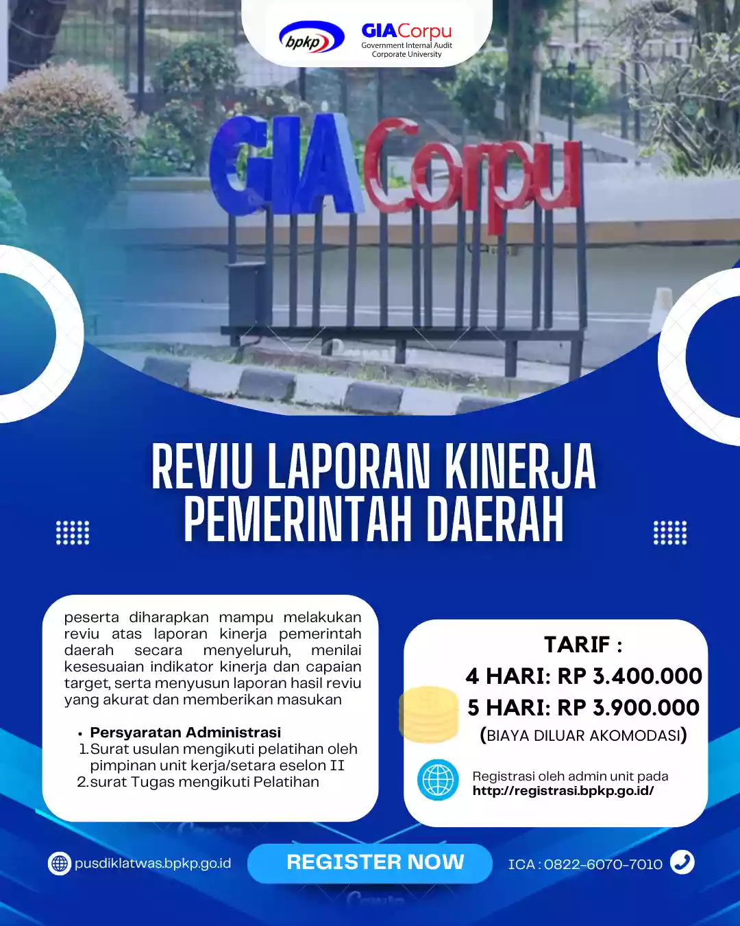 Reviu Laporan Kinerja Pemerintah Daerah