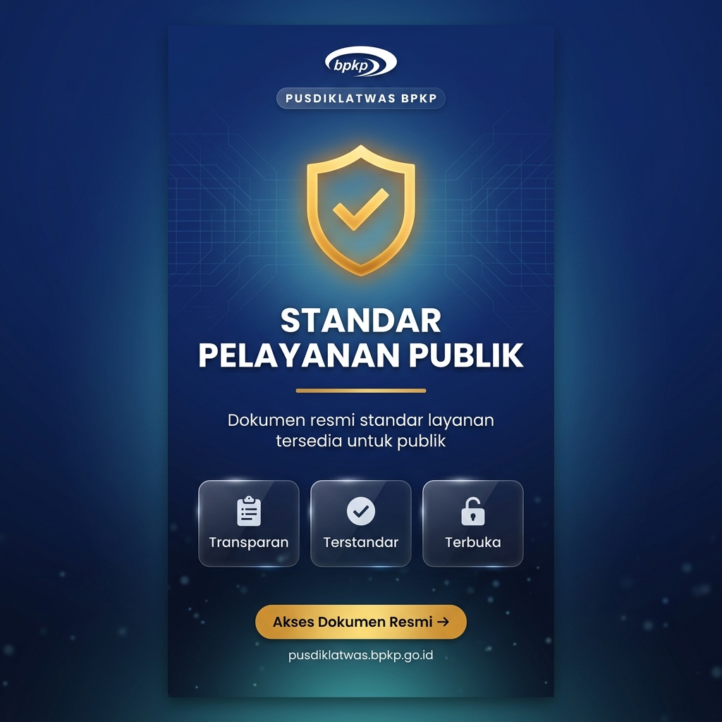 Standar Pelayanan Pusdiklatwas BPKP